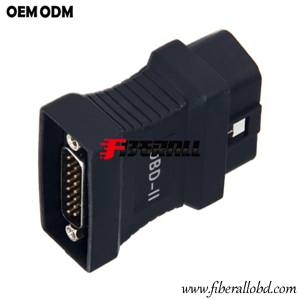 Geformter OBD-DB15P-Autodiagnosegriffadapter